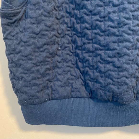 JoyLab sleeveless quilted pullover blue tank top L - Picture 8 of 10